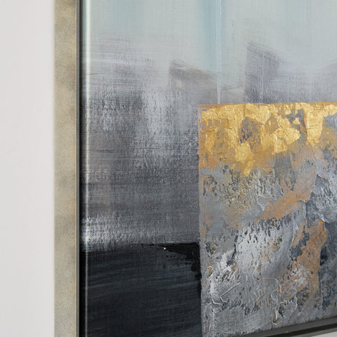 La Tempête, 2021 – oil on canvas - 83,0 cm x 86cm – Elena Sagresti