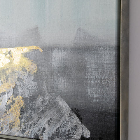 La Tempête, 2021 – oil on canvas - 83,0 cm x 86cm – Elena Sagresti