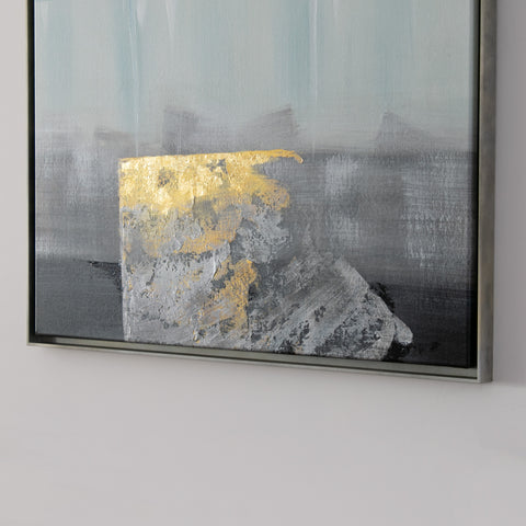 La Tempête, 2021 – oil on canvas - 83,0 cm x 86cm – Elena Sagresti