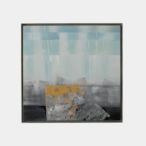 La Tempête, 2021 – oil on canvas - 83,0 cm x 86cm – Elena Sagresti