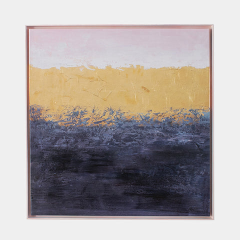 L’horizon, 2021 – Oil on canvas - 94,0 cm x 94,5cm – Elena Sagresti