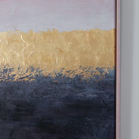 L’horizon, 2021 – Oil on canvas - 94,0 cm x 94,5cm – Elena Sagresti