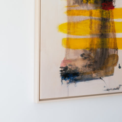 La Rose, 2021 – Oil on canvas - 90,4 x 90,4cm – Elena Sagresti