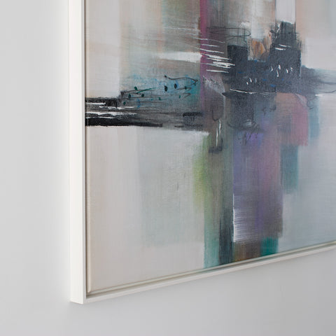 Grattacielo, 2021 – Oil on canvas - 92,0 cm x 93,5 cm – Elena Sagresti