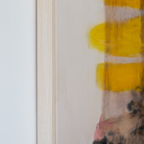 La Rose, 2021 – Oil on canvas - 90,4 x 90,4cm – Elena Sagresti