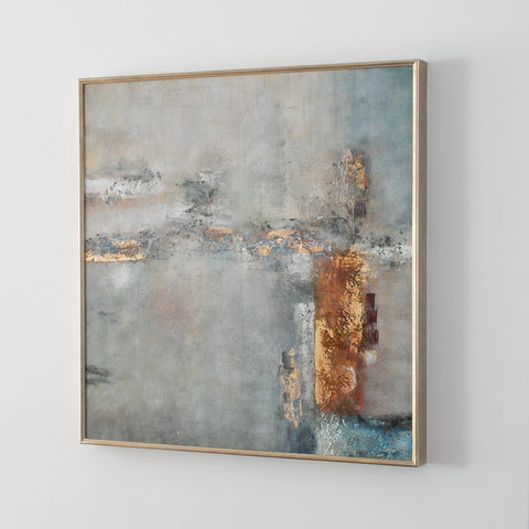 Le Paysage, 2021 – Oil on canvas - 91,8 cm x 90cm – Elena Sagresti