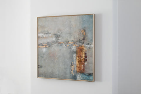 Le Paysage, 2021 – Oil on canvas - 91,8 cm x 90cm – Elena Sagresti