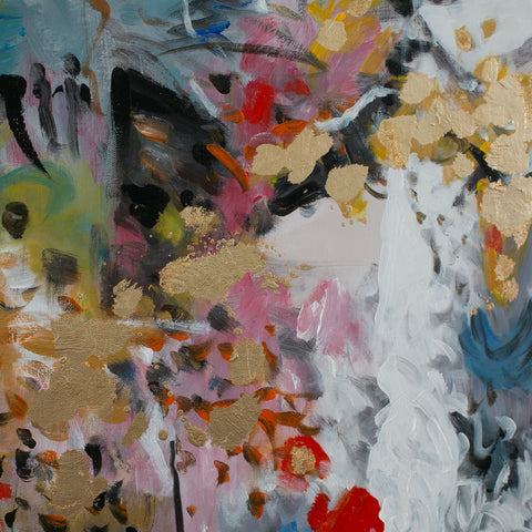 Amorphe, 2021 – Oil on canvas - 94,0 cm x 94,5cm – Elena Sagresti