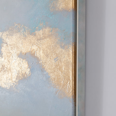 La Mer, 2021 – Oil on canvas - 94 x 94,5cm – Elena Sagresti